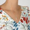 Alex Monroe Floral Letter L Necklace