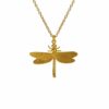 Alex Monroe Dragonfly Necklace (Gold/Silver)