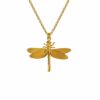 Alex Monroe Dragonfly Necklace (Gold/Silver)