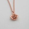 Alex Monroe Damasca Rose Necklace