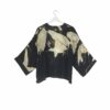 One Hundred Stars Black Stork Kimono