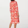 Dream Phantom Dress Minx Ikat Red