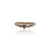 Fi Mehra Double Diamond & 9ct Gold Ring