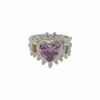 Millie Savage Limited Edition Pink Heart Ring