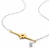 Chambers & Beau – Supernova Necklace with Mini Nova Charm