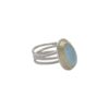 Adele Taylor Aquamarine & Diamond 18ct Gold/Silver