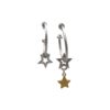 Chambers & Beau – Cosmo Hoops with Star Charms