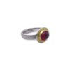 Cabochon Garnet Ring