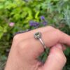 Adele Taylor – Oxidised Silver Labradorite Ring