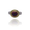 Cabochon Garnet Ring