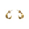 Cara Tonkin – Icarus Small Hoops (Gold Plate or Silver)