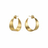 Cara Tonkin – Icarus Medium Hoops (Gold Plate or Silver)