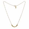 Cara Tonkin – Metropolis Cube Necklace (Silver/Gold-Plated)