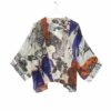 One Hundred Stars Kimono Butterflies Cobalt