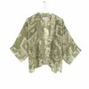 One Hundred Stars Vintage Damask Sage Kimono