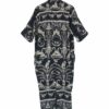 One hundred Stars Rachel Dress Vintage Damask Black