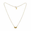 Cara Tonkin – Selene Crescent Necklace (Silver/Gold-Plated)