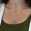 Crystal Rhombus Necklace