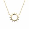 Hollow Sun Necklace