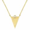 Sunshine Triangle Necklace