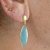 Statement Aqua Chalcedony Drops