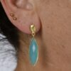 Statement Aqua Chalcedony Drops