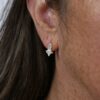 Double Gem Studs Moonstone