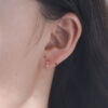 Trio Crystal Studs