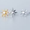 Crystal Eight-Point Star Studs