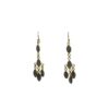 Gemstone 5 Drops Faceted Earrings Labradorite