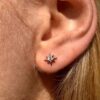 Crystal Eight-Point Star Studs