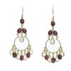 Chandelier Garnet and Moonstone