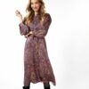 Esqualo Dress Long Sateen Rewilding