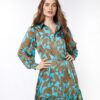 Esqualo Long Print Dress