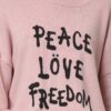 Religion Peace Dusty Pink Jumper