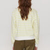 Numph Myra Limelight Stripe Sweater