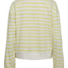 Numph Myra Limelight Stripe Sweater