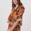 Derhy Rhodes Brown Blouse