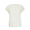 B.Young Marshmallow White Joey Blouse