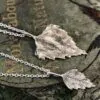 Lucy Sylvester Birch Leaf Pendant