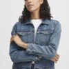 B.Young Pully Mid Blue Denim Jacket