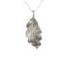 Lucy Sylvester Small Oak Leaf Pendant