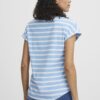 B.Young Pamila Vista Blue Striped T-Shirt