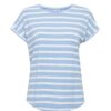 B.Young Pamila Vista Blue Striped T-Shirt