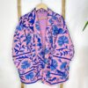 Suzani Waffle Jacket – Pink Summer