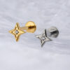 Waterproof Gold Star 8mm Labret (single)