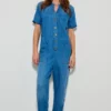 Five Jeans Blue Elaine Jumpsuit