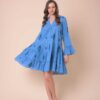 Handprint Dream Apparel Lobster Dress Embroidered Blue