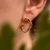 Waterproof Asymmetrical Ripple Studs