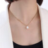 Waterproof Pearl Necklace